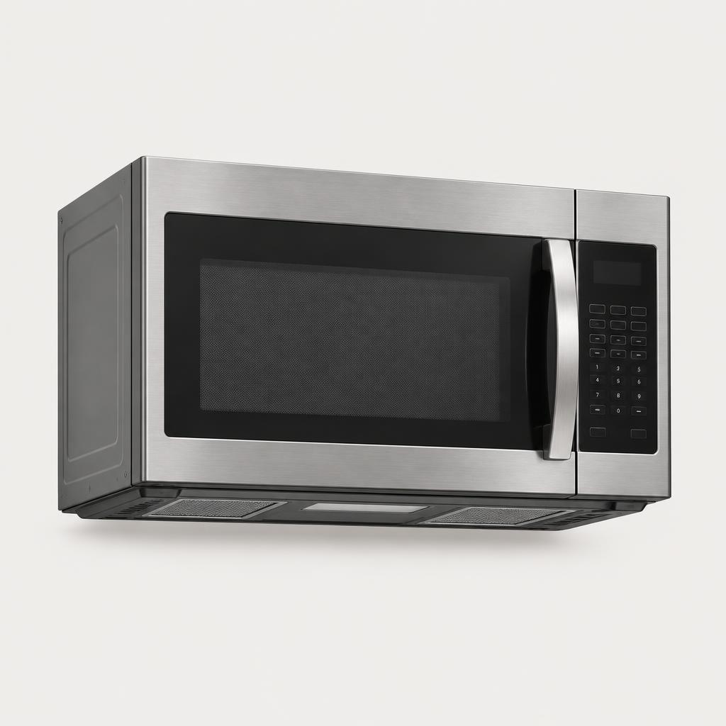 Placeholder photograph of a over-the-range microwave